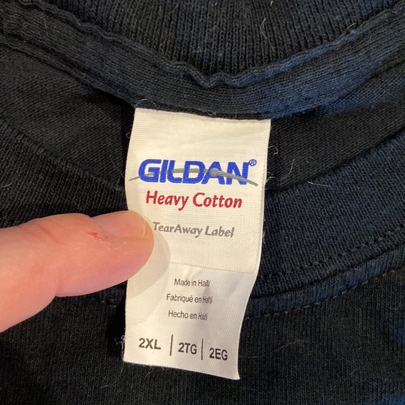 “When guns are outlawed I will be an outlaw” t-shirt; Size 2XL - Picture 4 of 6